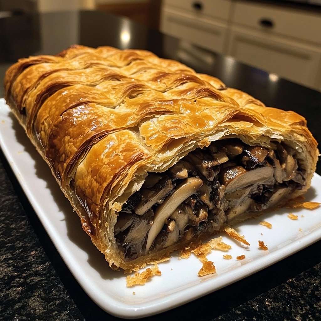 Valentine Dinner Mushroom Wellington