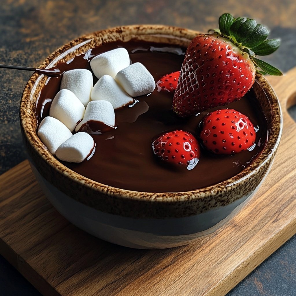 Chocolate Fondue Recipe Easy