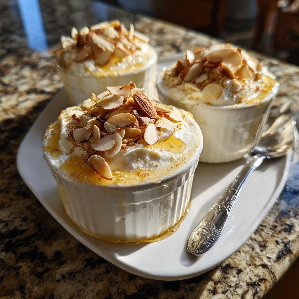 Vanilla Almond Yogurt Cups
