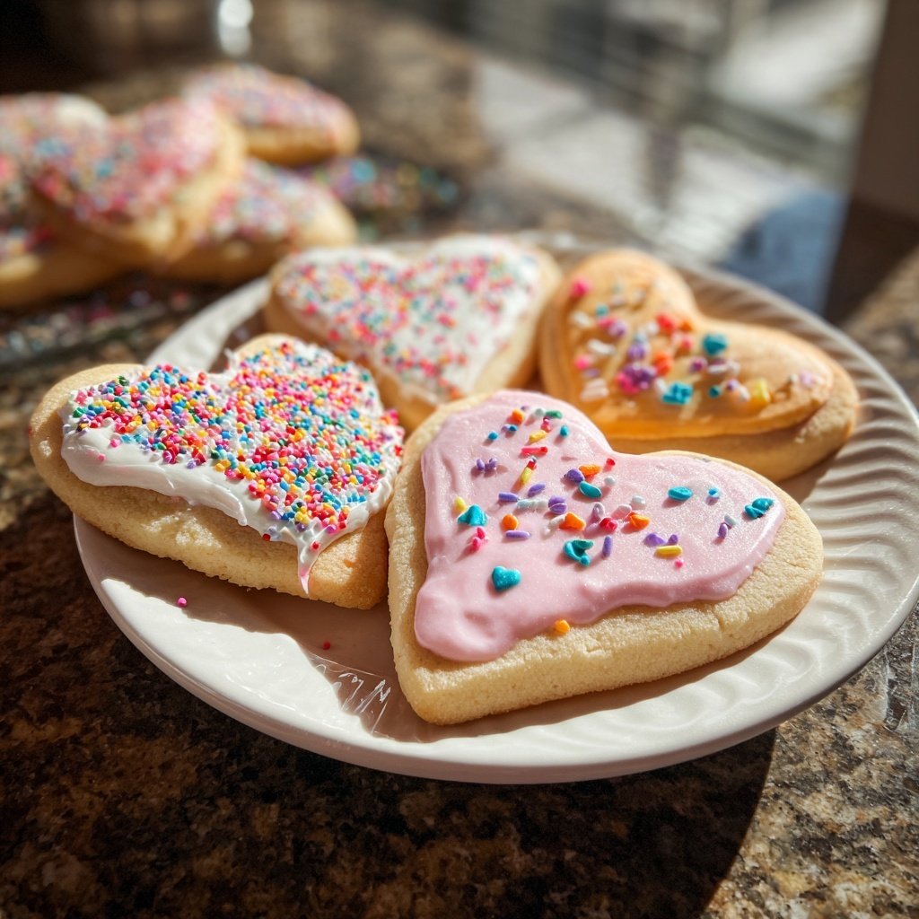 Heart-Shaped Sugar Cookies