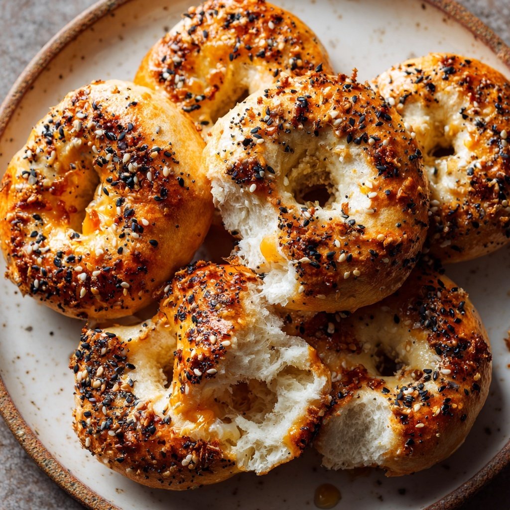 Soft Greek Yogurt Bagels No Yeast
